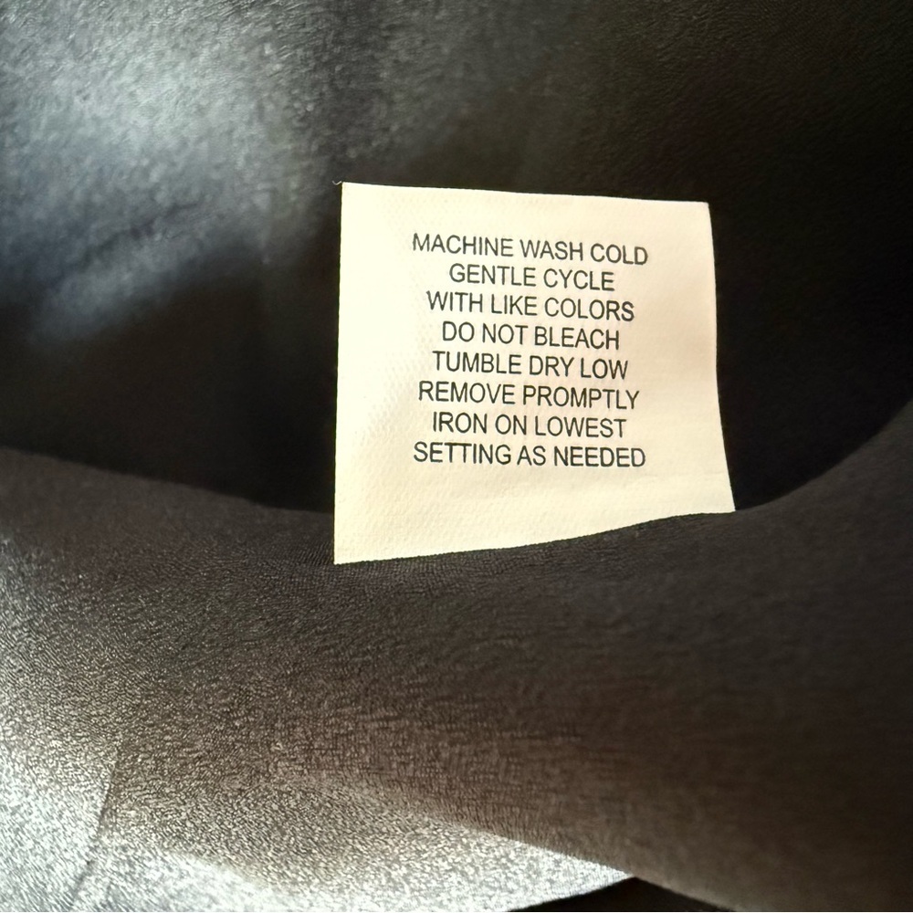 NY COLLECTION PETITE PL Black with White Piping Lightweight Open Front Blazer - Picture 14 of 15